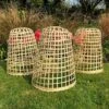 Bamboo Bell Cloche & Garden Plant Protection Cover - Large