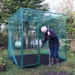 Walk In Heavy Duty Crop Cage & Plant Protection Grow House - 4x2x2m H 12 Walk In Heavy Duty Crop Cage & Plant Protection Grow House - 4x2x2m H -Greenworld Zone GHD DOOR PIC3 1