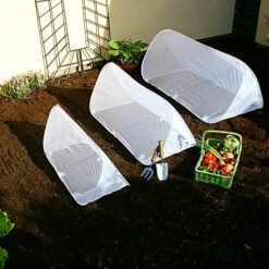 Pop Up Mini Insect Mesh Grow Tunnel & Veg Bed Cover -Greenworld Zone GPN100 31PIC6